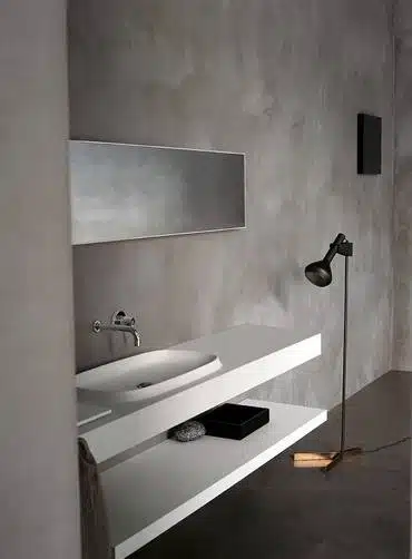 AGAPE DESK | design wastafel wit exmar - Noctum