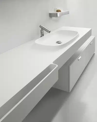 AGAPE DESK | design wastafel wit exmar - Noctum