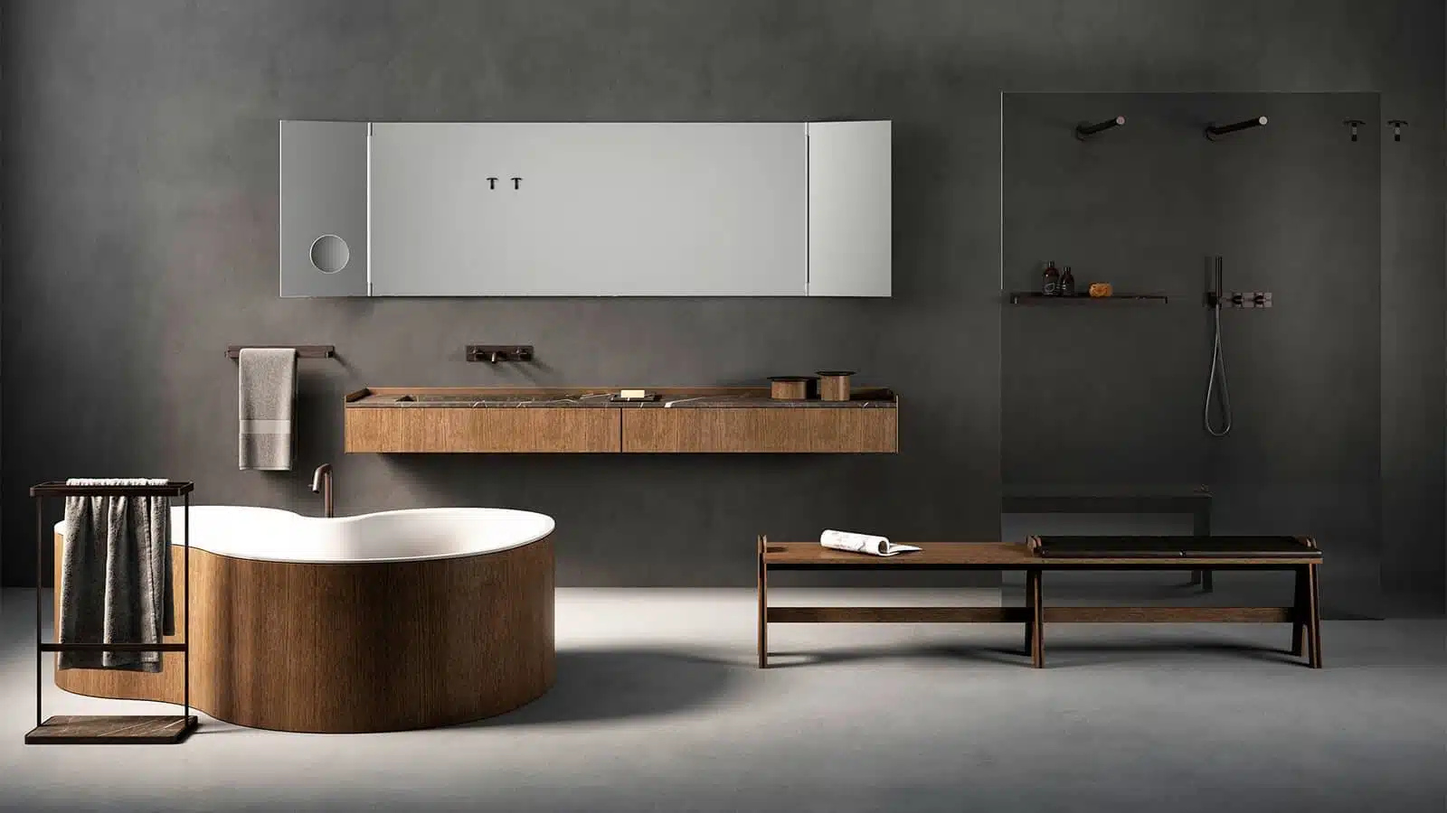 Agape designbadkamer in Rotterdam.