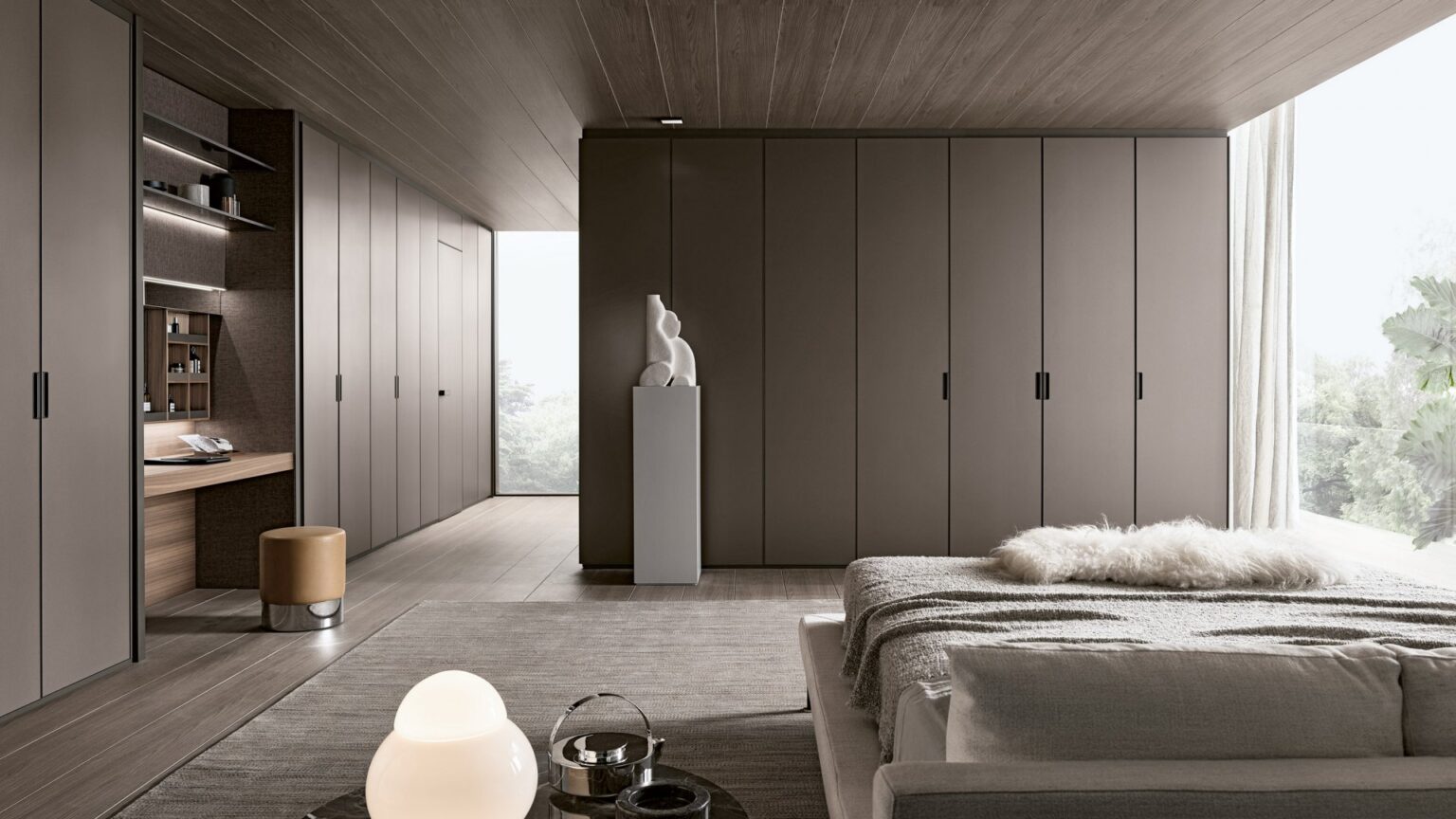 rimadesio-modulor-wandpanelen-met-luxe-inbouw-glazen-garderobekast-noctum-rotterdam