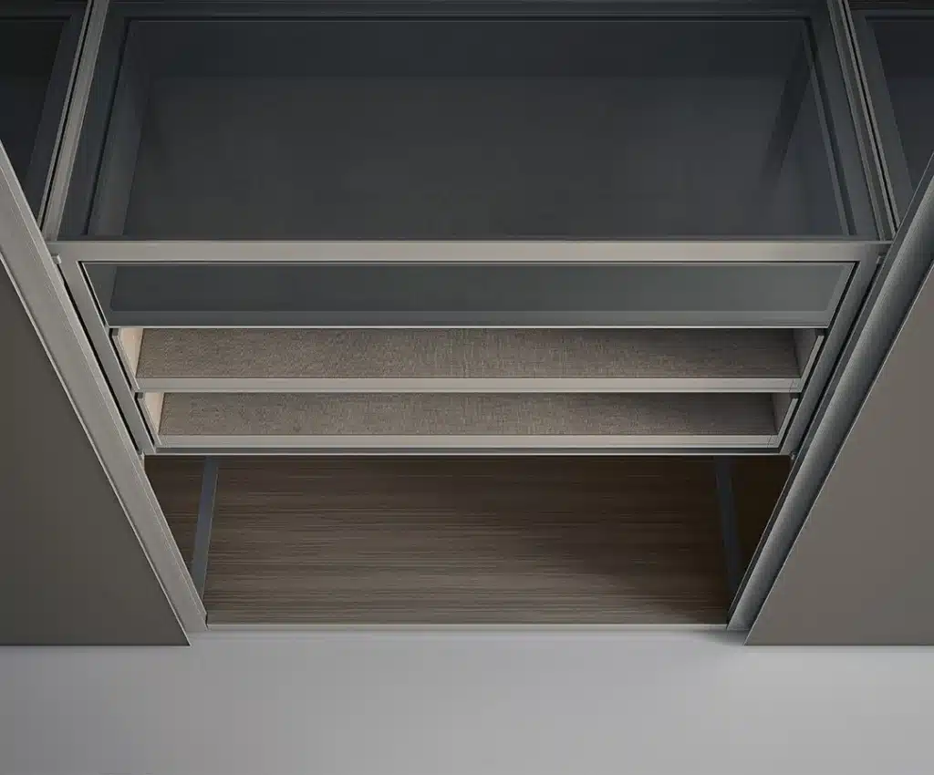 rimadesio-cover-via-noctum-rotterdam-luxe-kastensystem-italiaans-design-kastinrichting-textiel-lades-en-glas-met-aluminium