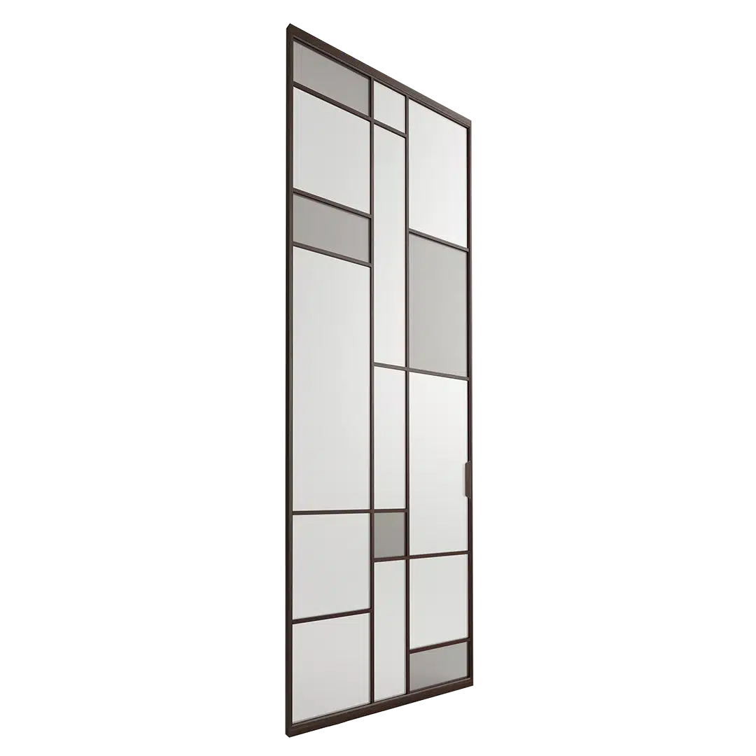 Rimadesio Air System Grid met ritmische belijning als transparante ruimtedeler