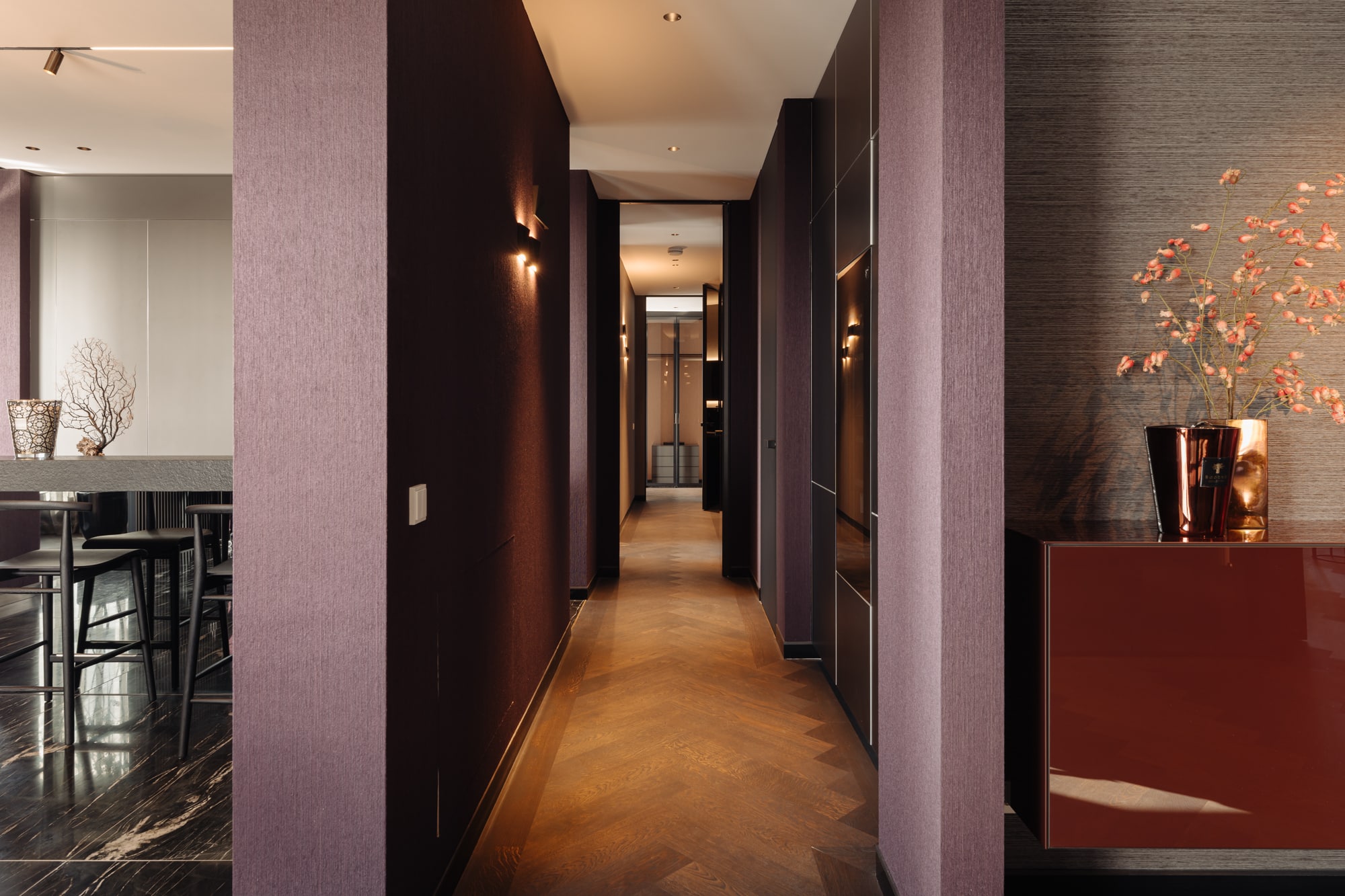 Noctum interieurarchitectuur project Gustav Mahlerlaan