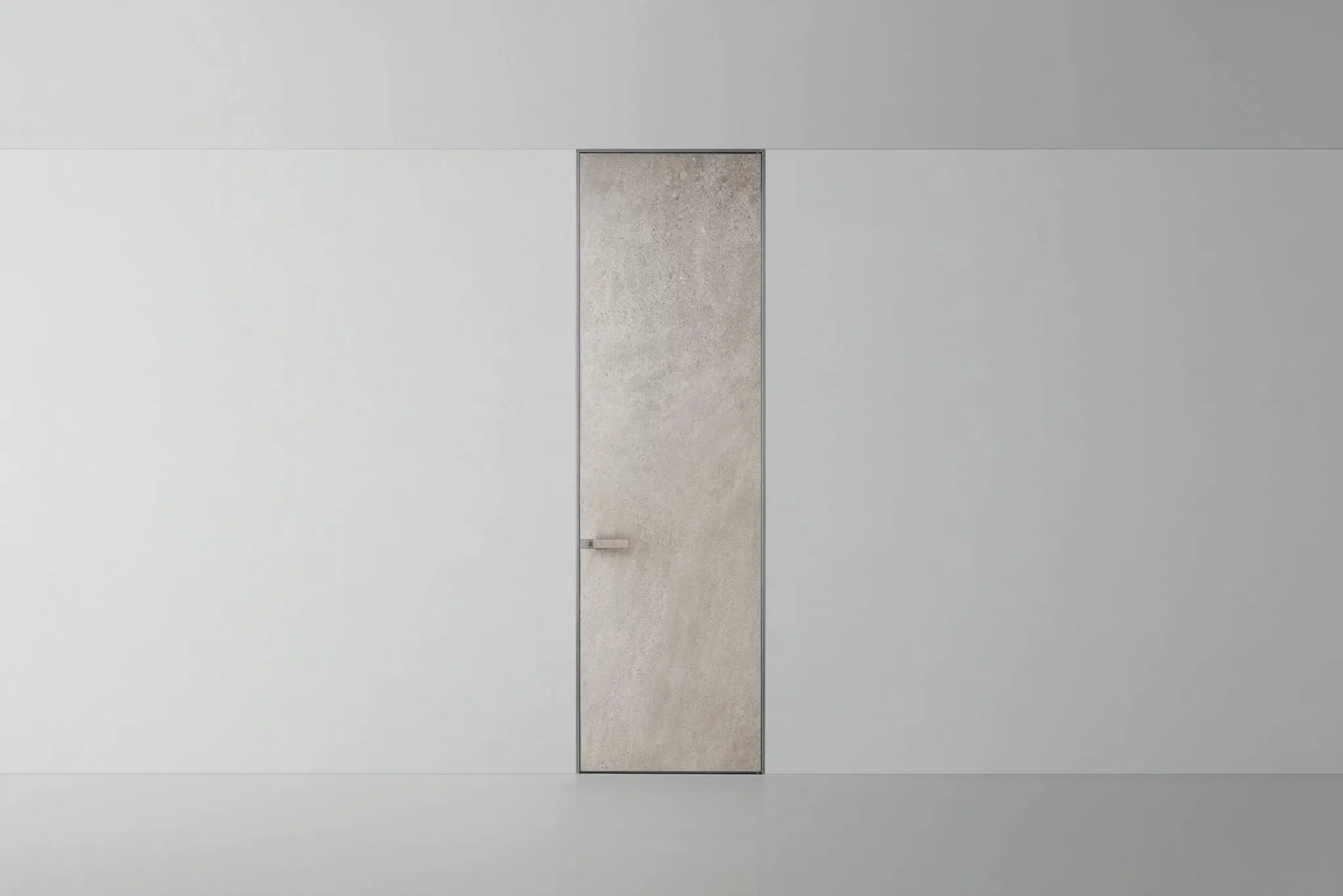 Vlak geïntegreerde binnendeur zonder zichtbaar kozijn uit de Rimadesio Moon collectie